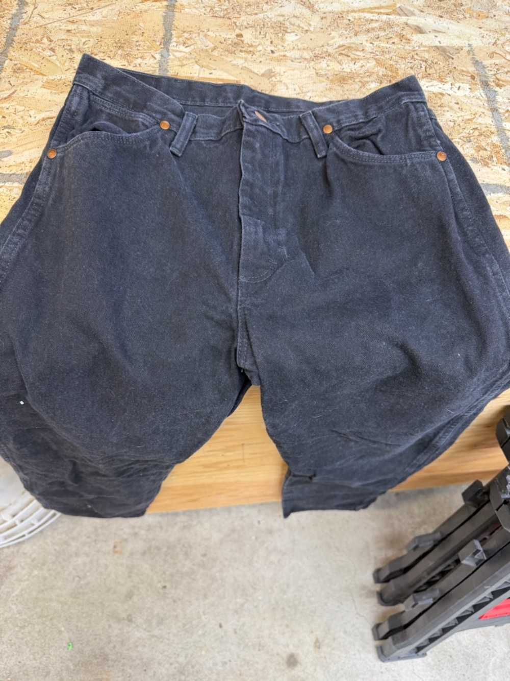 Wrangler Black Jeans cowboy cut original fit